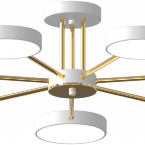 Люстра світлодіодна акрилова Sirius B X13242/7 WT+FGD