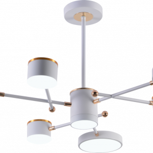 Люстра світлодіодна акрилова Sirius B X13287/6 WT+FGD