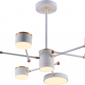Люстра світлодіодна акрилова Sirius B X13287/6 WT+FGD