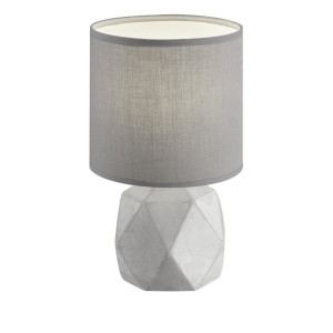 Настільна лампа Sirius H4052 сіра (з абажуром)