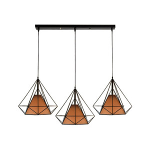 Люстра в стилі лофт GLD-18112-3 на 3 плафони