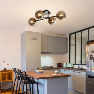 Люстра декоративна GLX-22058-4 на 4 плафони