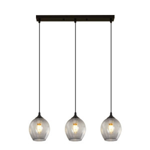 Люстра підвісна GLD-8181-3 8C BL на 3 плафони Люстра підвісна GLD-8181-3 8C BL на 3 плафони