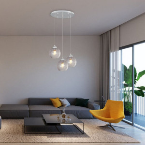 Люстра підвісна GLD-20991-3 на 3 плафони Люстра підвісна GLD-20991-3 на 3 плафони