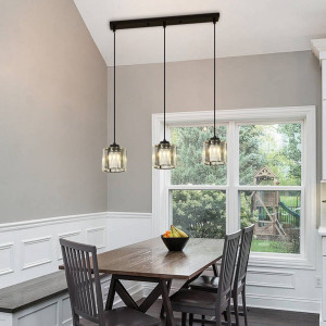 Люстра підвісна GLD-20996-3-120*120 на 3 плафони Люстра підвісна GLD-20996-3-120*120 на 3 плафони