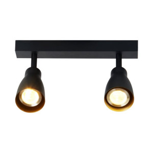 Спот INN-23043BK чорний на 2 плафони
