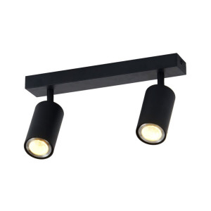 Спот INN-23119BK чорний на 2 плафони
