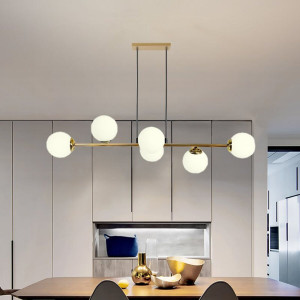 Люстра декоративна TY-5161-6G на 6 плафонів