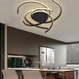 Люстра світлодіодна акрилова Sirius LCD3001 BK чорна