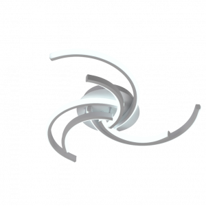 Люстра світлодіодна акрилова Sirius LCD3002 WT біла