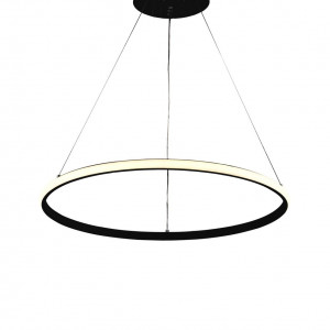 Люстра підвісна світлодіодна Sirius LCD3010 BK чорна