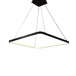 Люстра підвісна світлодіодна Sirius LCD3017 BK чорна