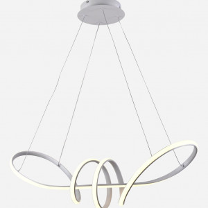 Люстра підвісна світлодіодна Sirius LCD3056 WT біла