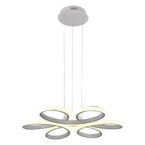 Люстра підвісна світлодіодна Sirius LCD3061 WT біла