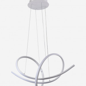 Люстра підвісна світлодіодна Sirius LCD3063 WT біла