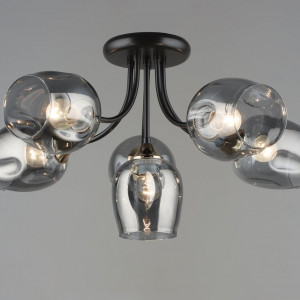 Люстра стельова Sirius B N6119/6 COFFEE+FGD