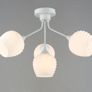 Люстра декоративна на кухню Sirius B N6120/4 WT біла