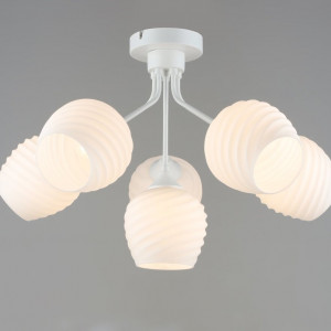 Люстра декоративна на кухню Sirius B N6120/6 WT біла