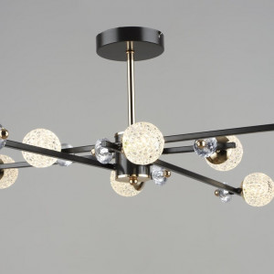 Люстра світлодіодна Sirius B N6189/8 COFFEE+FGD 96W