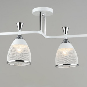 Люстра стельова металева Sirius B N6218/4 WT+CH