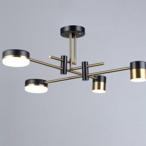 Люстар світлодіодна акрилова Sirius B YH1126/4 BK+COP