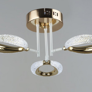 Люстра світлодіодна Sirius B YH1156/3 WT+FGD з поворотнім механізмом