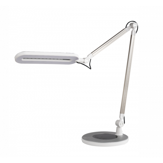Лампа настільна світлодіодна гнучка Sirius BL-1221 срібна  фото № 2