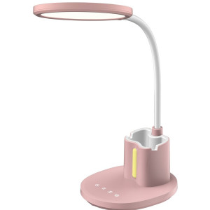 Лампа настільна гнучка світлодіодна Sirius BL-1503 рожева