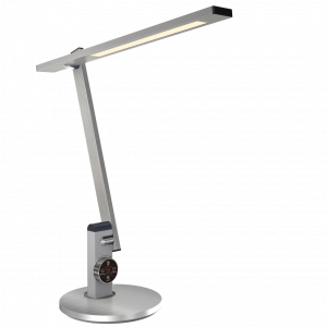 Лампа настільна світлодіодна гнучка Sirius BL-1167 срібна