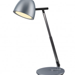 Лампа настільна світлодіодна для школяра Sirius BL-1528 металевий сірий