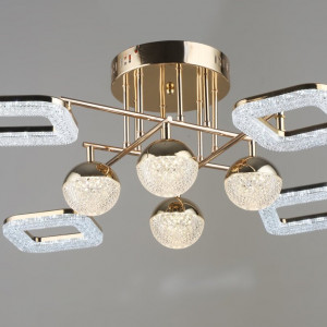 Люстра світлодіодна акрилова Sirius B YH1182/4+4 FGD