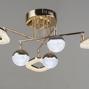 Люстра світлодіодна акрилова Sirius B YH1185/3+3 FGD