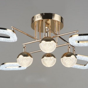 Люстра світлодіодна акрилова Sirius B YH1185/4+4 FGD