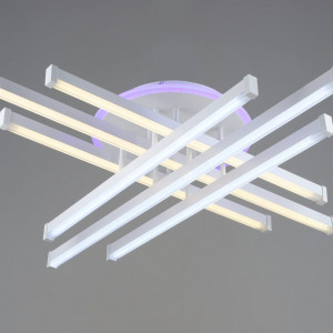 Люстра світлодіодна з підсвіткою Sirius B YH1036/6A WT