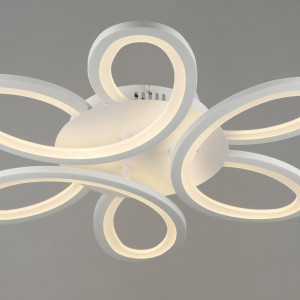 Люстра світлодіодна у вітальню Sirius B YH1181/3 біла