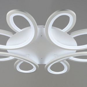 Люстра світлодіодна у вітальню Sirius B YH1181/4 біла