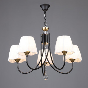 Люстра класична підвісна Sirius B NH6442/5 BK+COP Люстра класична підвісна Sirius B NH6442/5 BK+COP
