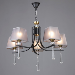 Люстра класична підвісна Sirius B NH6444/5 BK+COP Люстра класична підвісна Sirius B NH6444/5 BK+COP