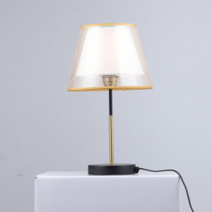 Настільна лампа декоративна Sirius B N6572/1T COP+BK