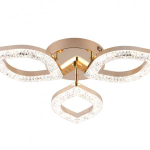 Люстра світлодіодна акрілова Sirius 2721/3 GD 30W*2