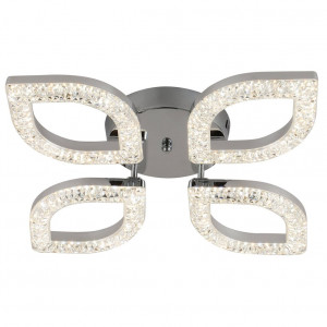 Люстра світлодіодна акрилова Sirius 2721/4 CR 40W*2