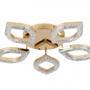 Люстра світлодіодна акрилова Sirius 2721/5 GD 50W*2