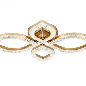 Люстра світлодіодна акрилова Sirius 2721/2+2 GD 48W*2