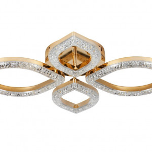 Люстра світлодіодна акрилова Sirius 2721/2+2 GD 48W*2