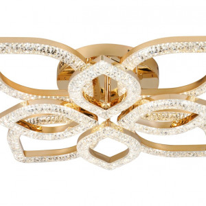 Люстра світлодіодна акрилова Sirius 2721/4+4 GD 96W*2