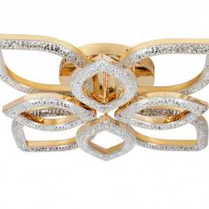 Люстра світлодіодна акрилова Sirius 2721/4+4 GD 96W*2