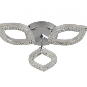 Люстра світлодіодна акрилова Sirius 2721/3 CR 30W*2