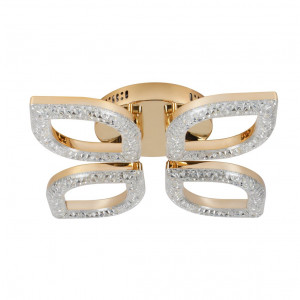 Люстра світлодіодна акрілова Sirius 2721/4 GD 40W*2