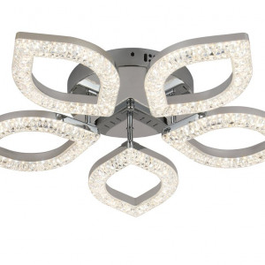 Люстра світлодіодна акрилова Sirius 2721/5 CR 50W*2