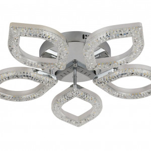 Люстра світлодіодна акрилова Sirius 2721/5 CR 50W*2